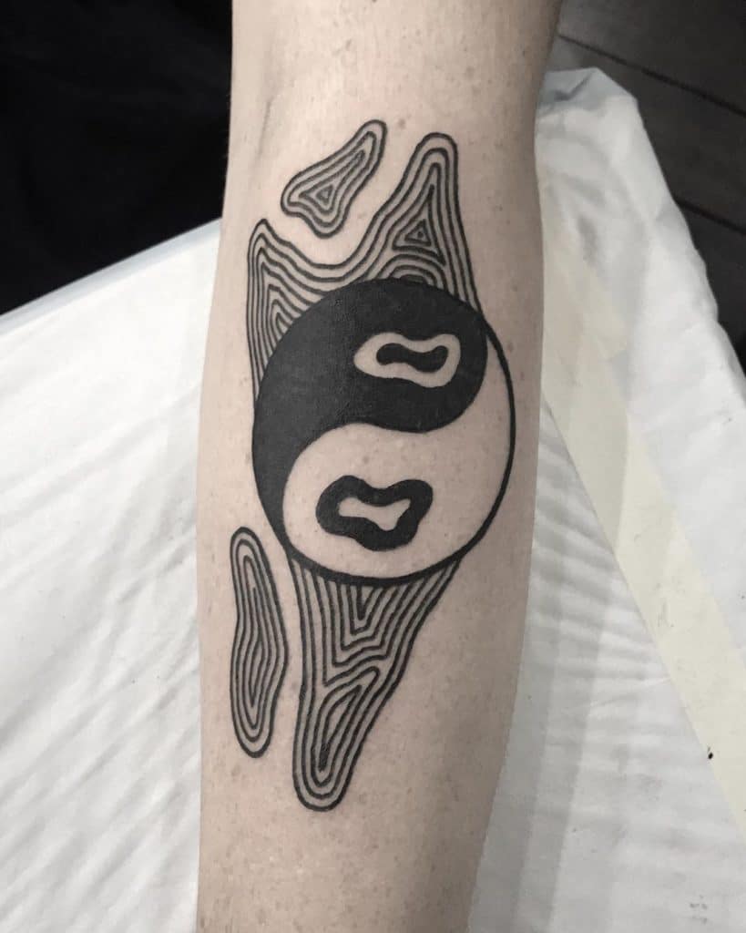 yinyang tattoo designs