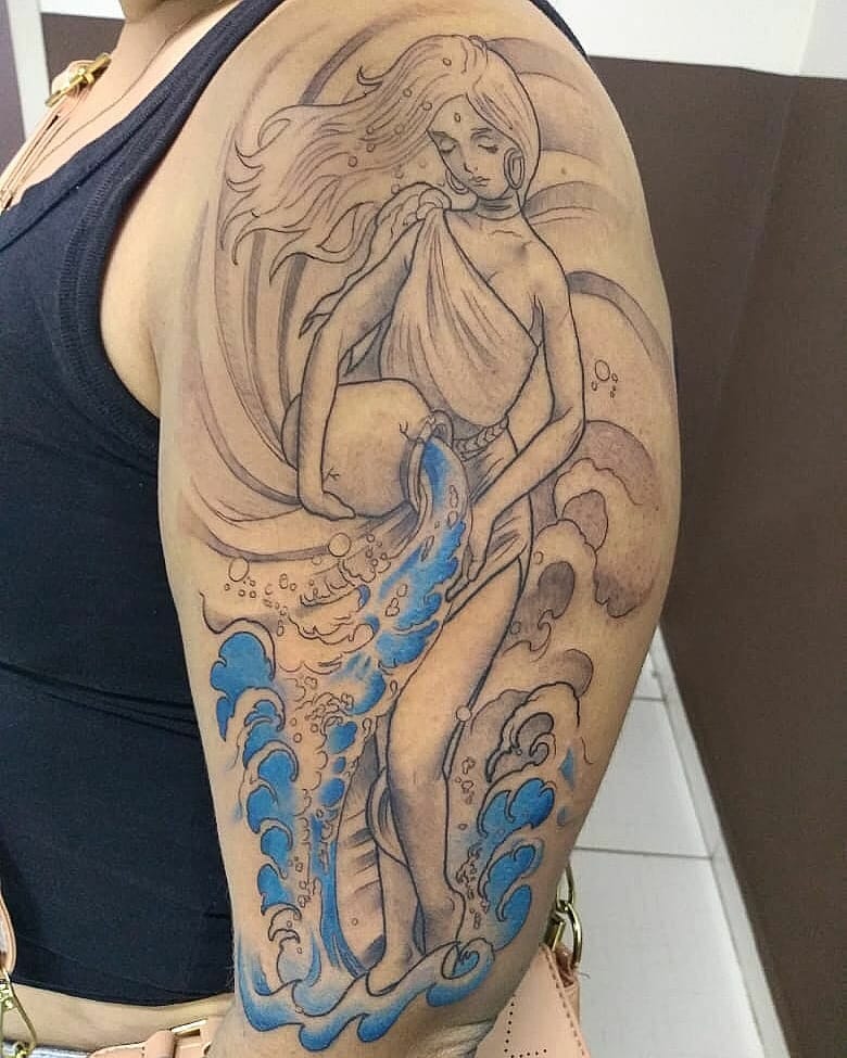 aquarius tattoo