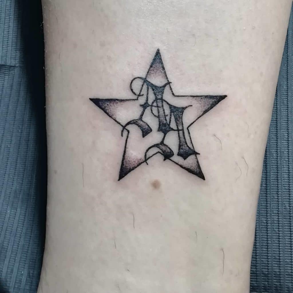 star tattoos