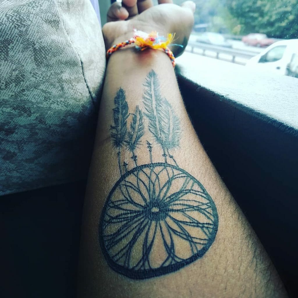 dreamcatcher tattoo