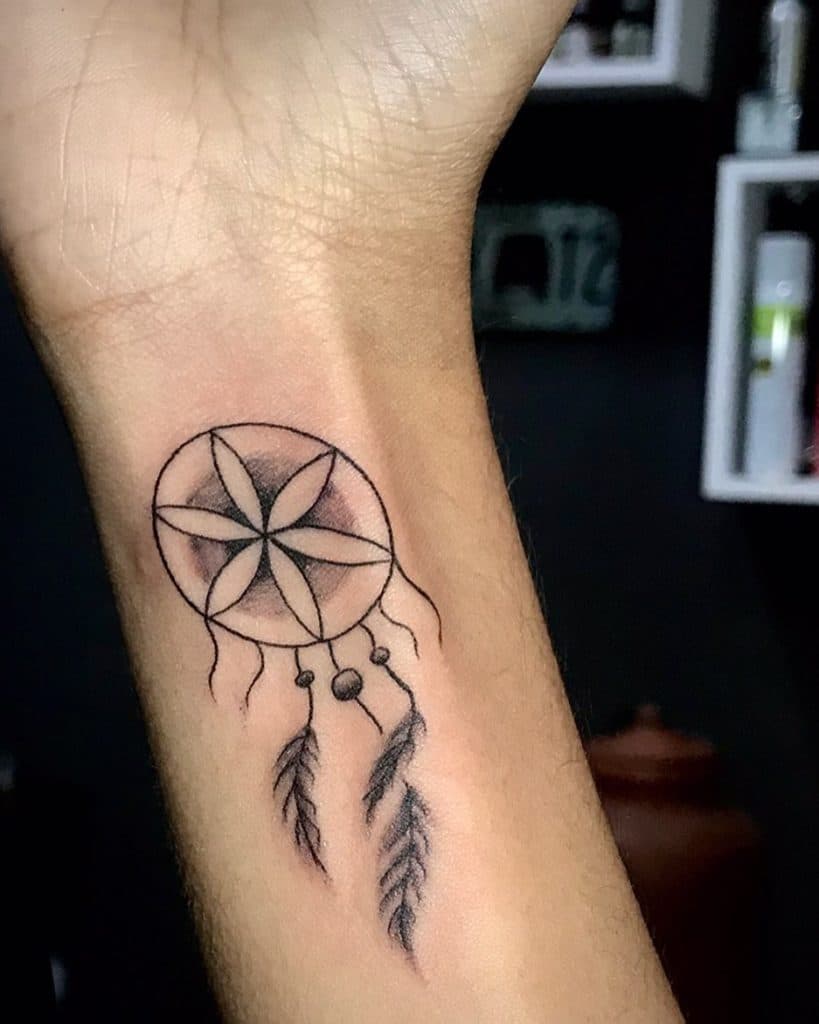 dreamcatcher tattoo