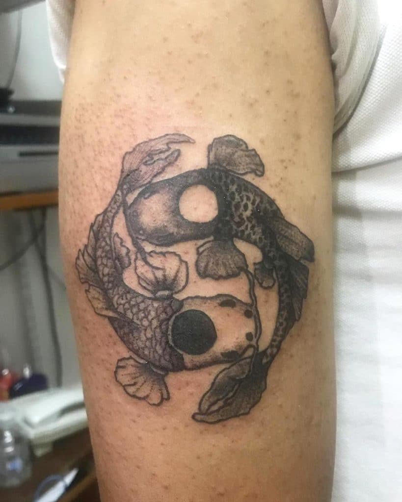 yinyang tattoo designs