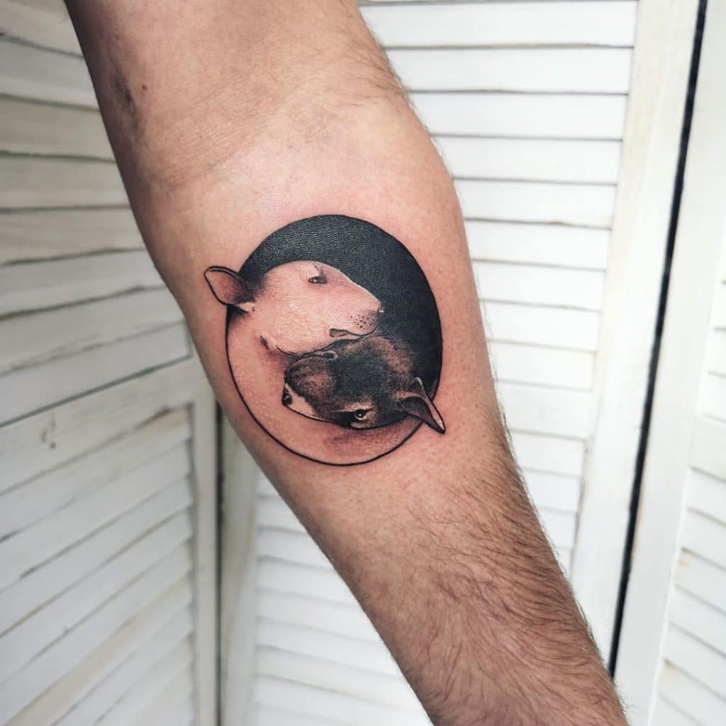 yinyang tattoo designs