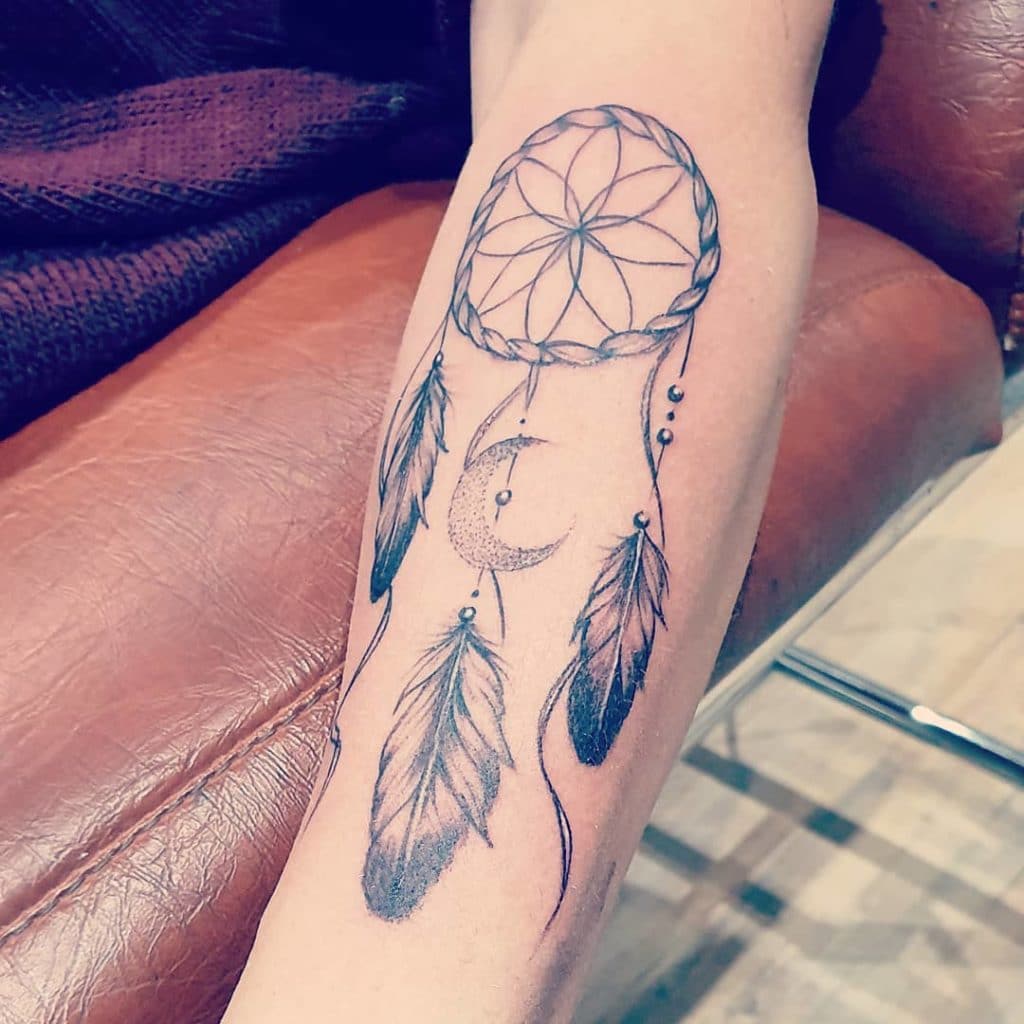 dreamcatcher tattoo