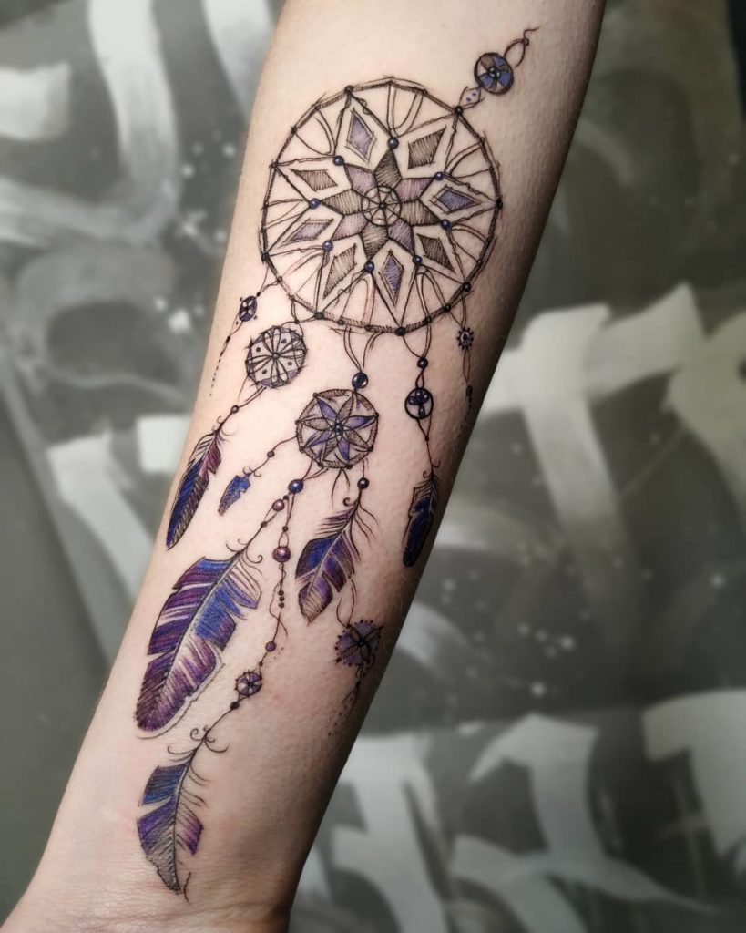 dreamcatcher tattoo