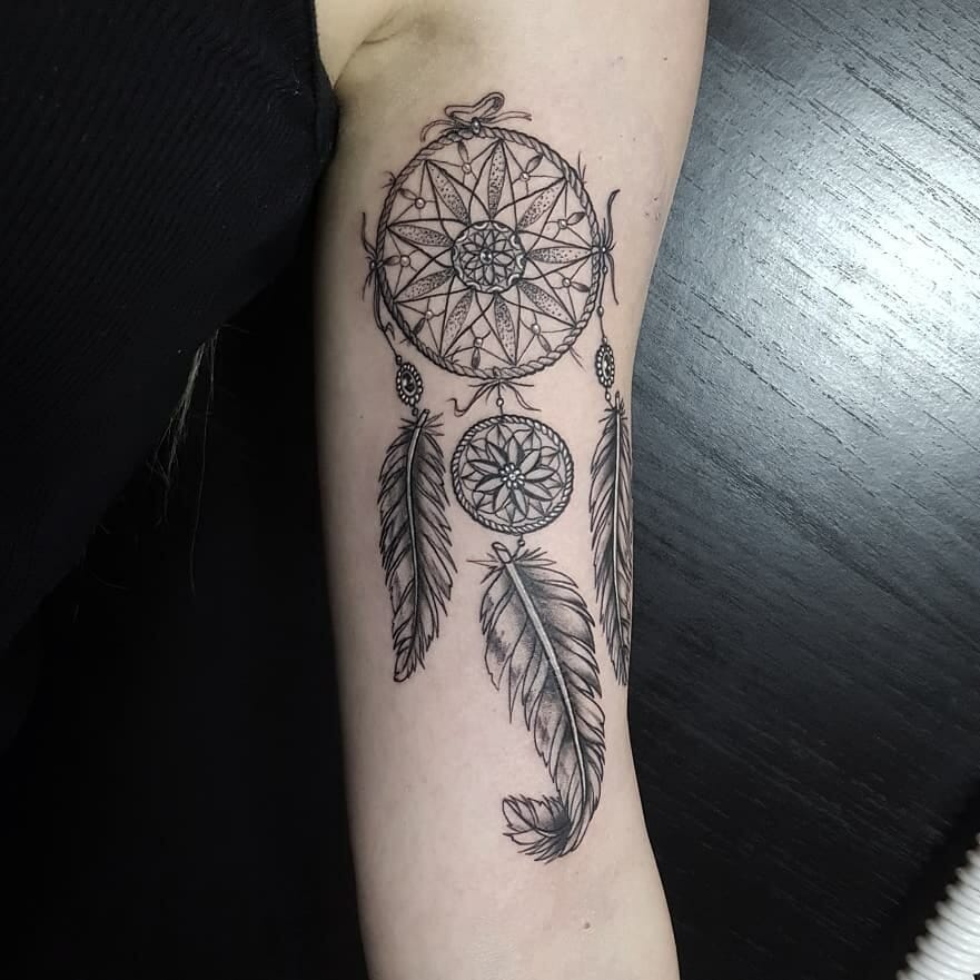 dreamcatcher tattoo