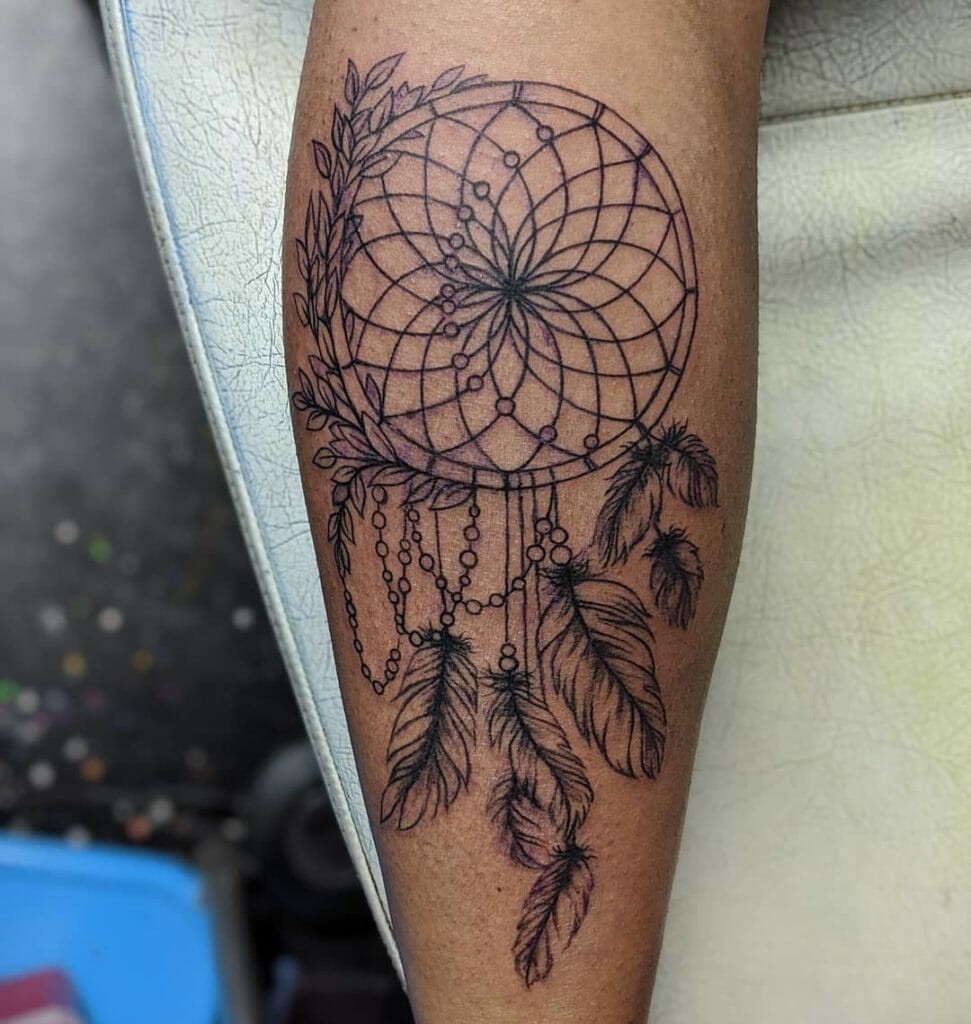 dreamcatcher tattoo