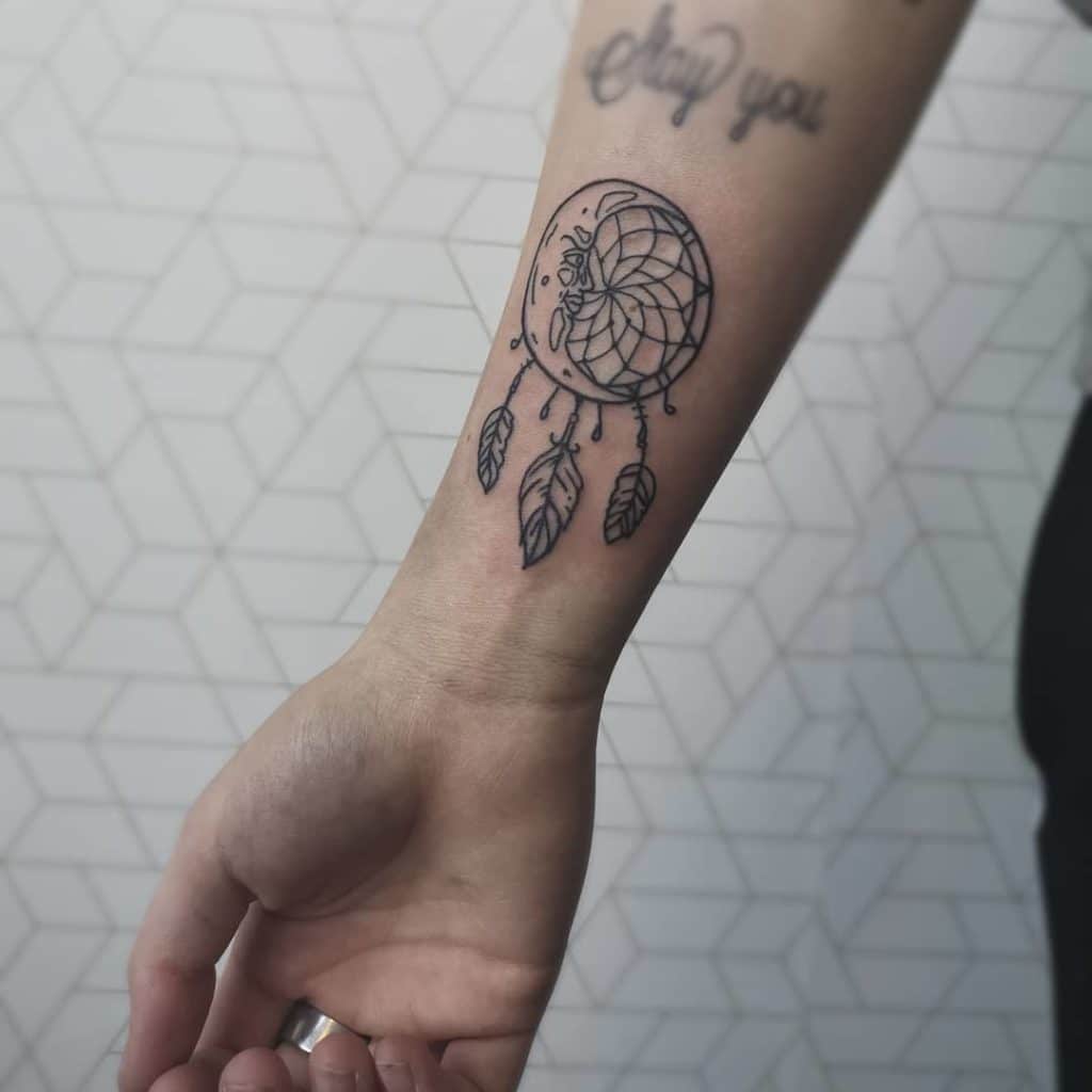 dreamcatcher tattoo