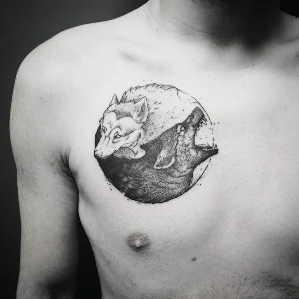 yinyang tattoo designs