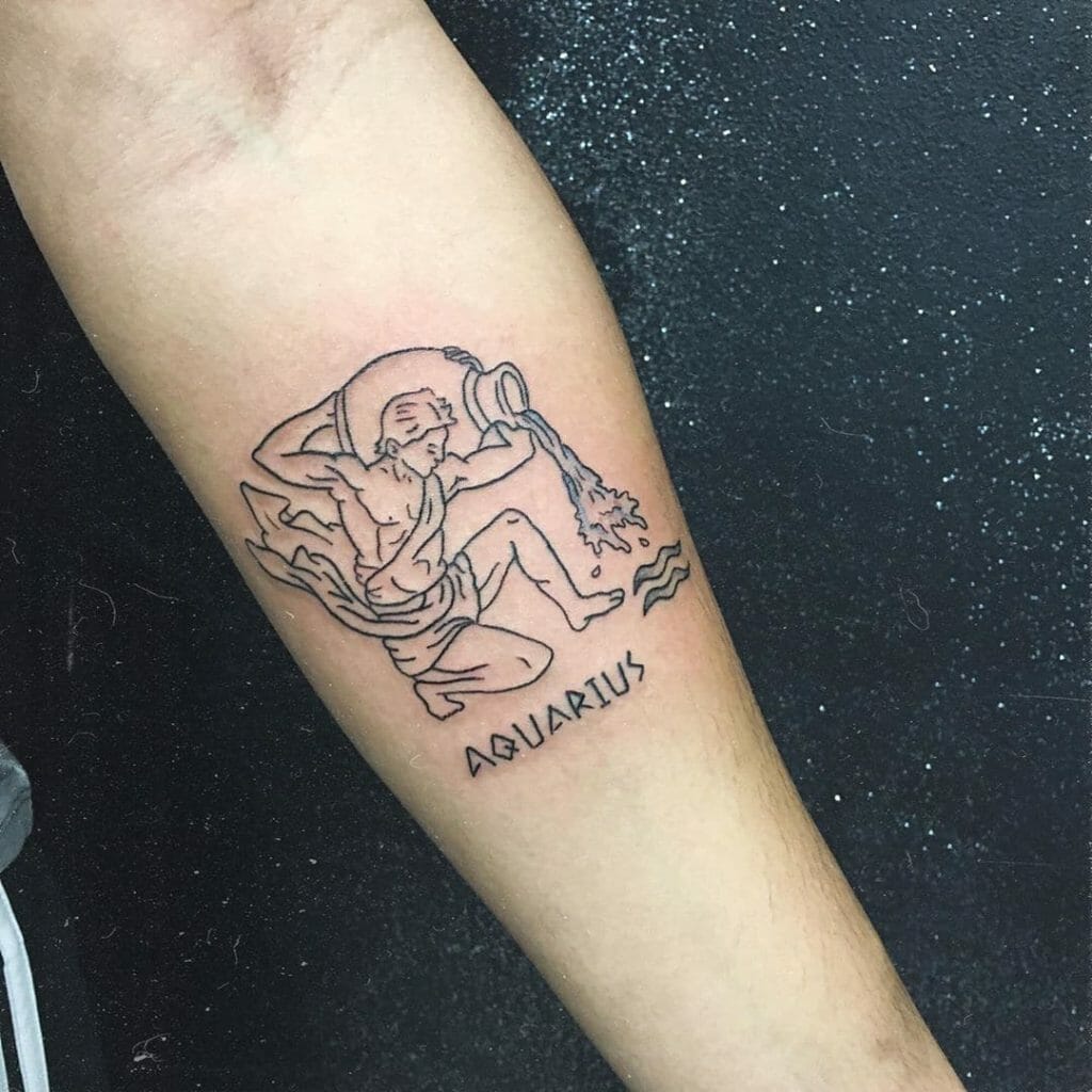 aquarius tattoo