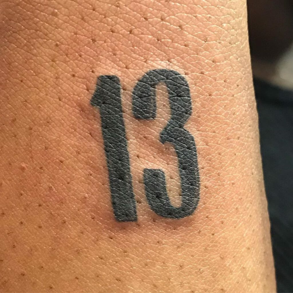 number tattoos