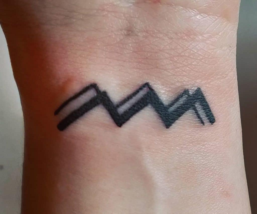 aquarius tattoo