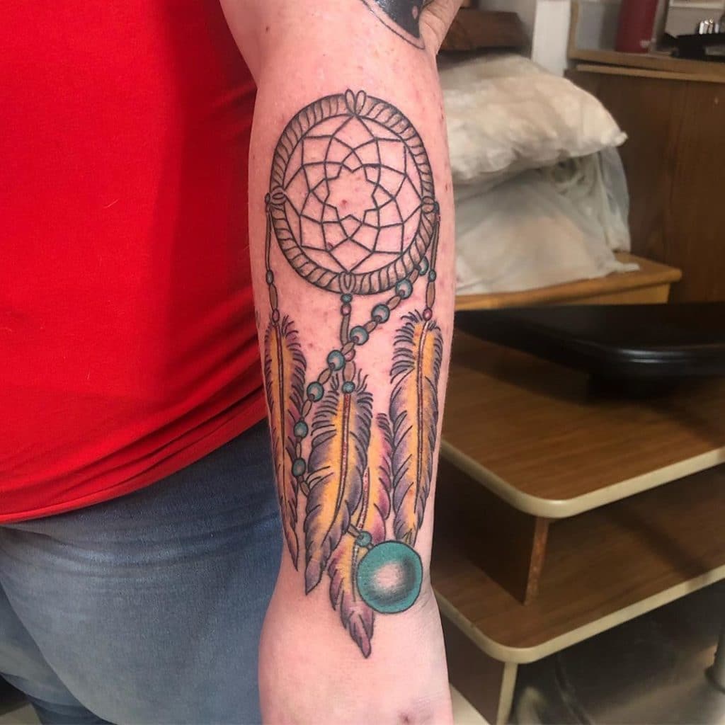 dreamcatcher tattoo