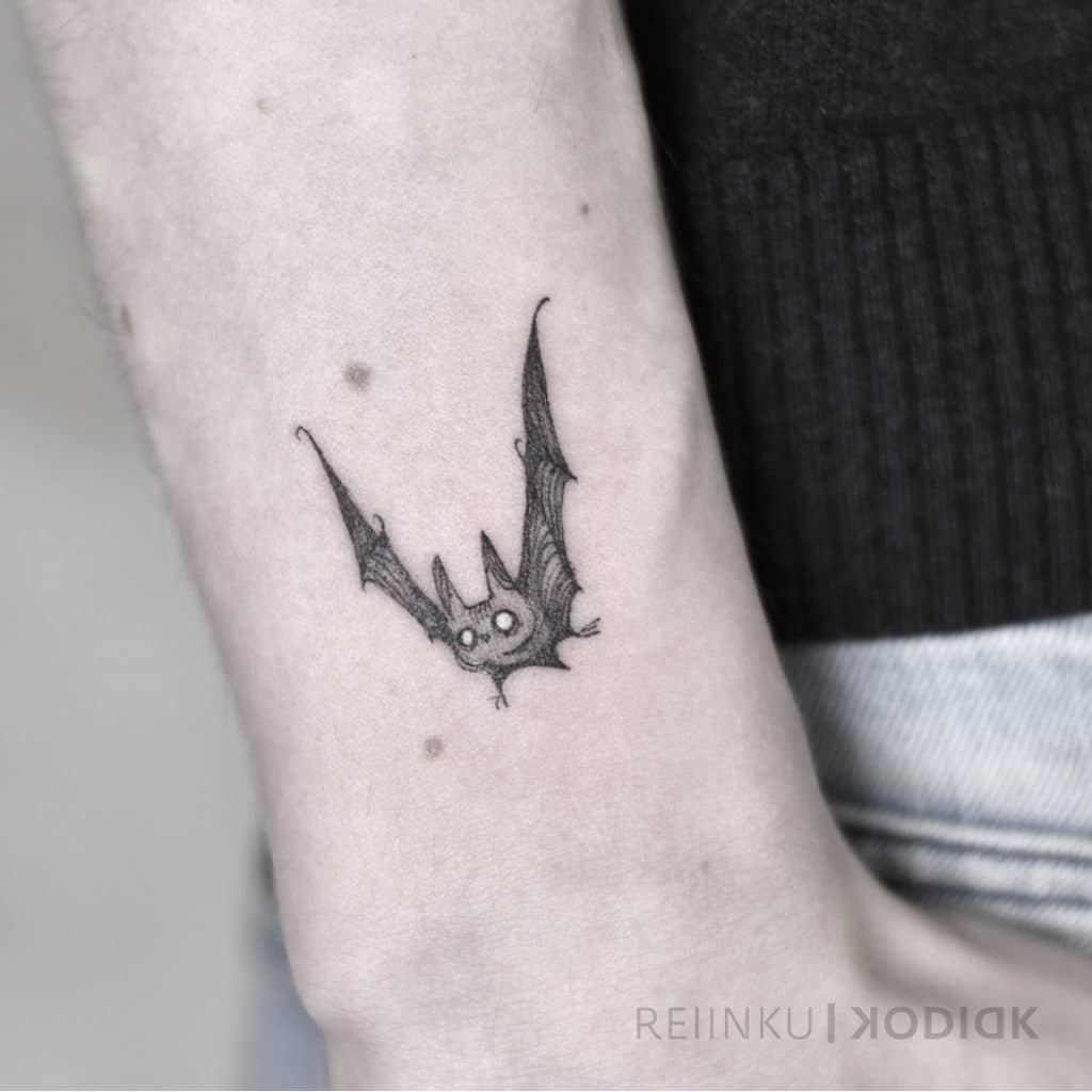 bat tattoo