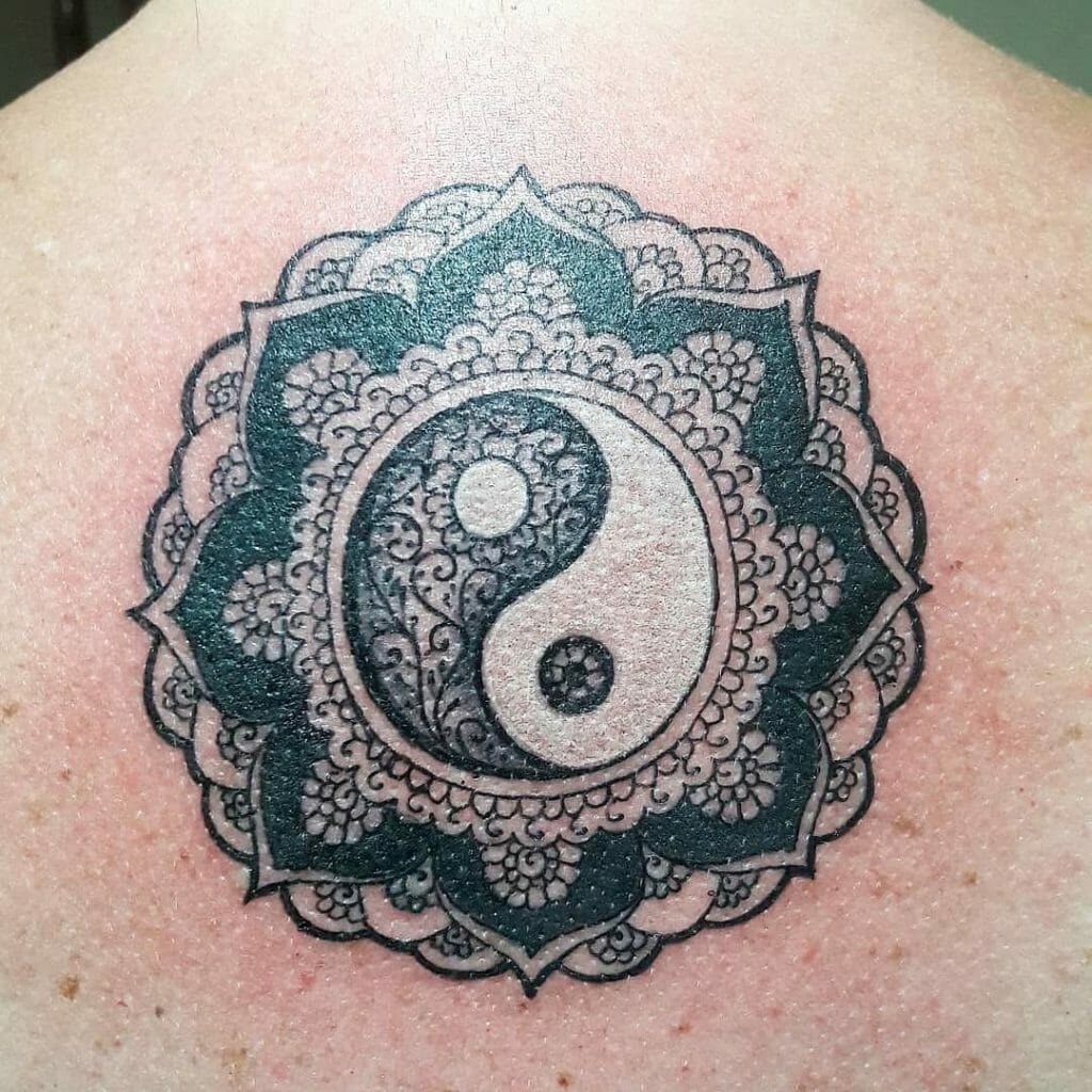 yinyang tattoo designs