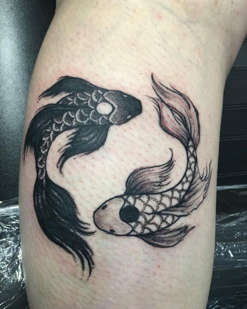 yinyang tattoo designs