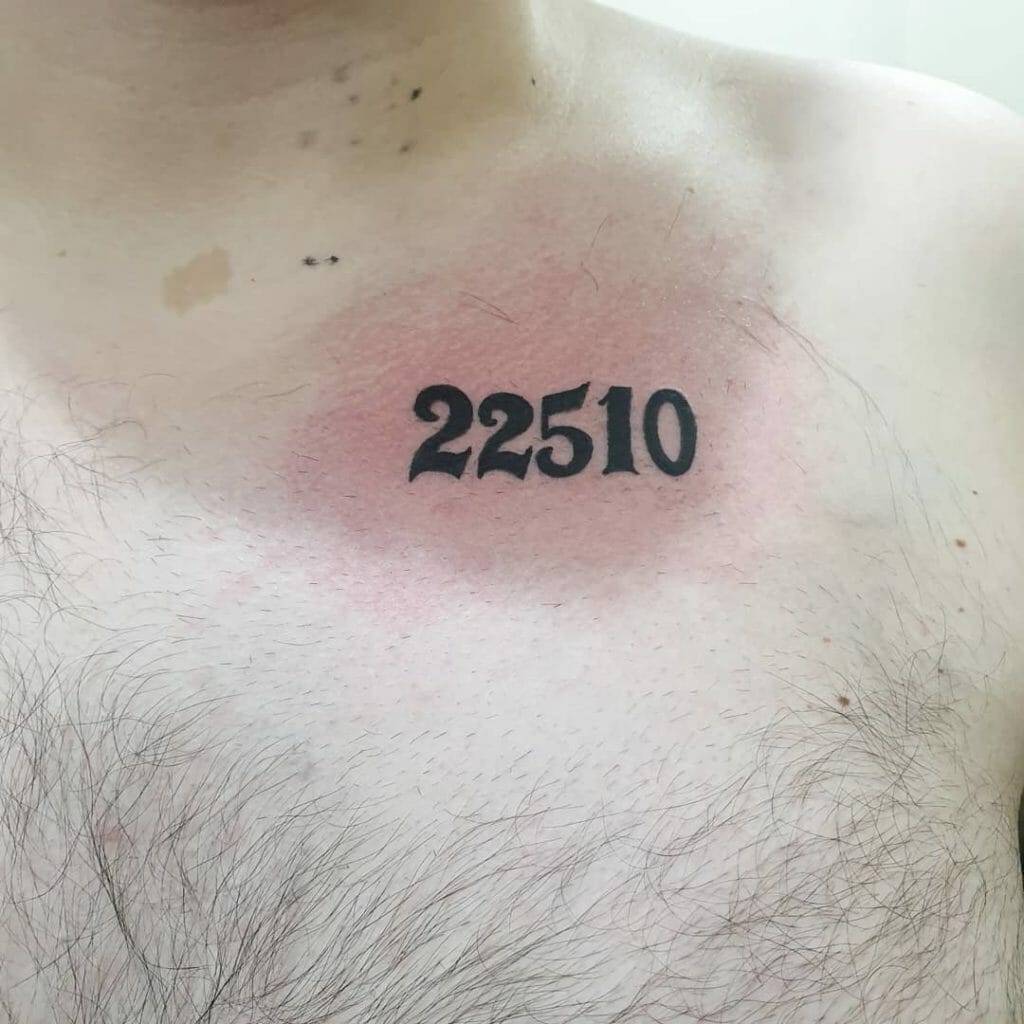 number tattoos