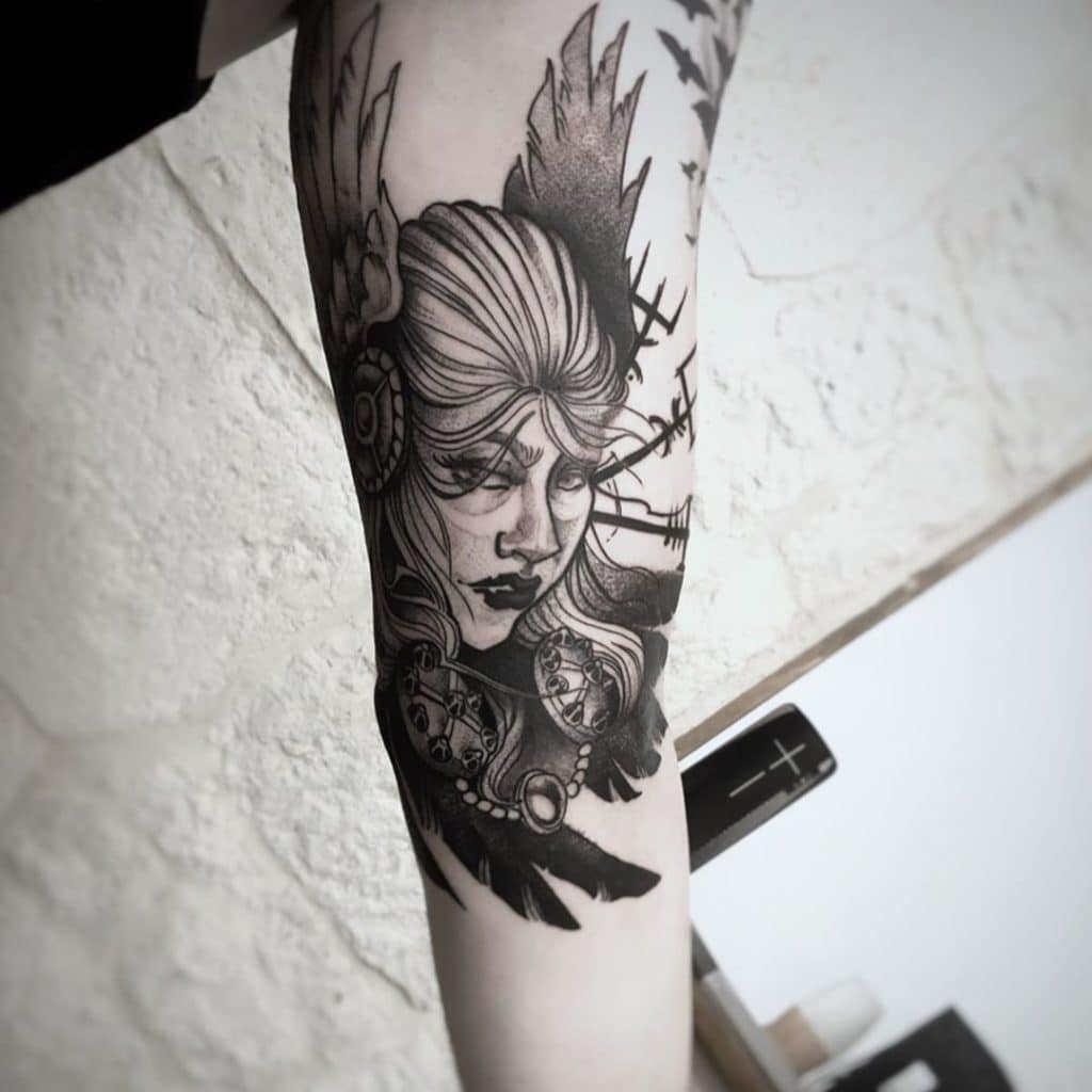 valkyrie tattoo