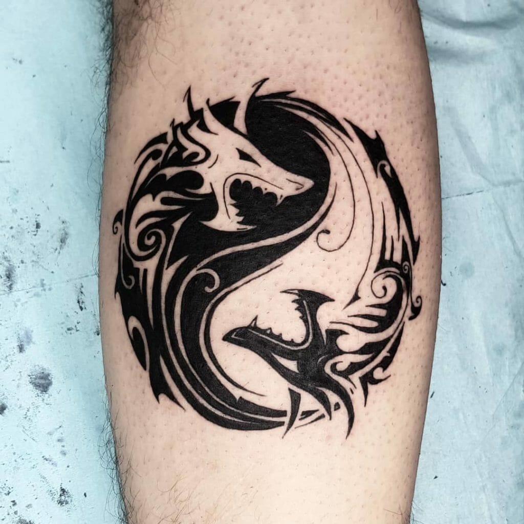 yinyang tattoo designs