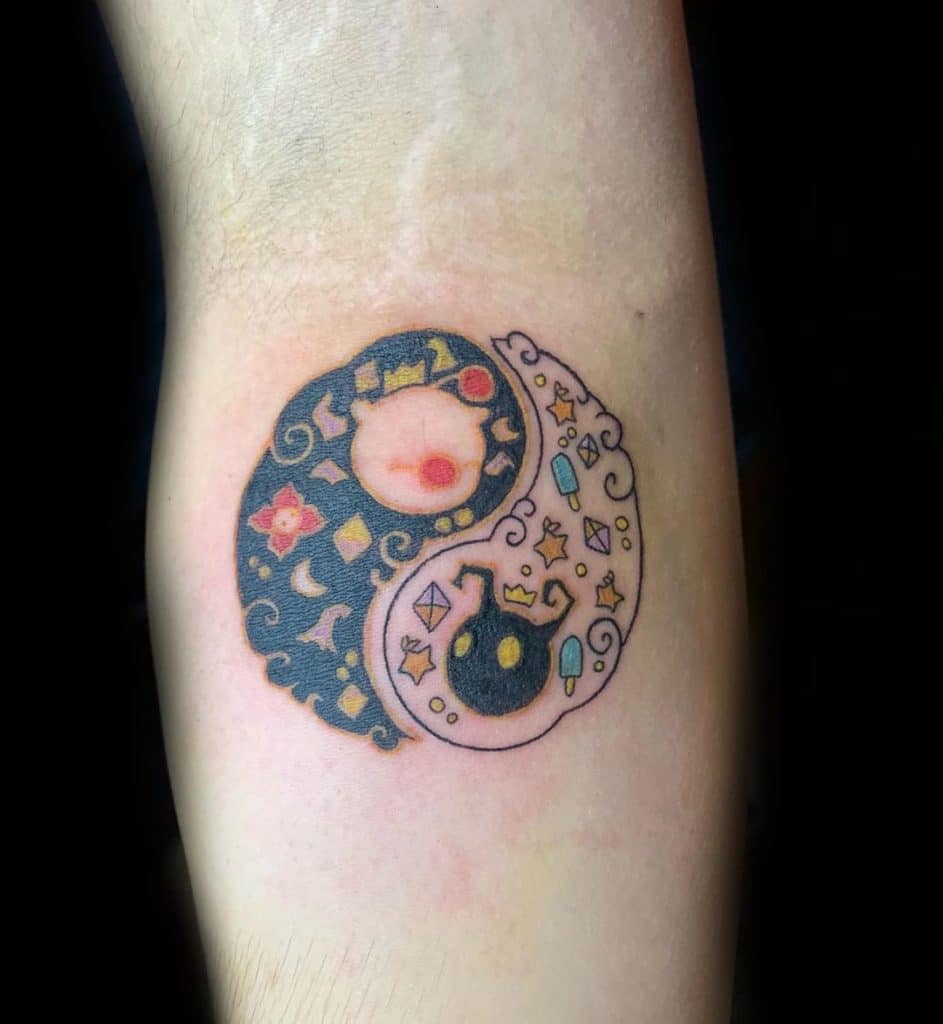 yinyang tattoo designs