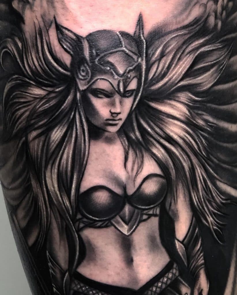 valkyrie tattoo