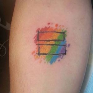 Bi Pride Tattoo