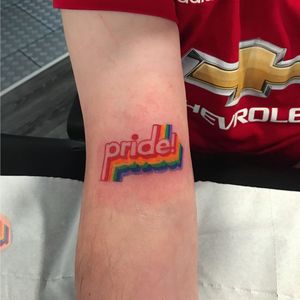 Bi Pride Tattoo