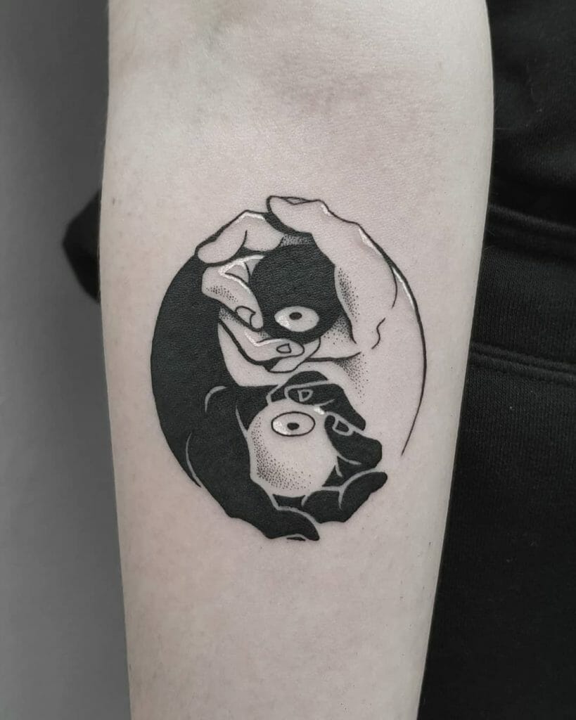 yinyang tattoo designs