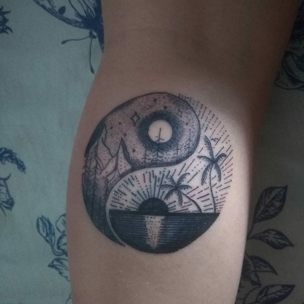 yinyang tattoo designs