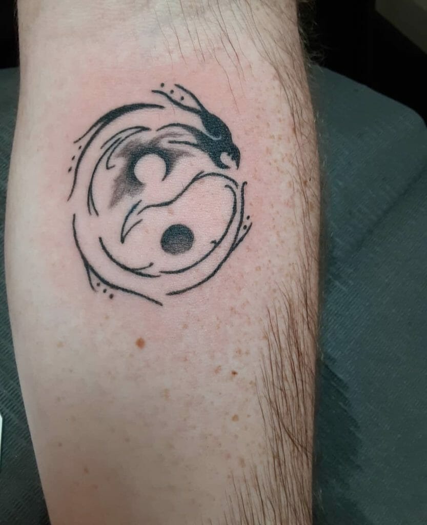 yinyang tattoo designs