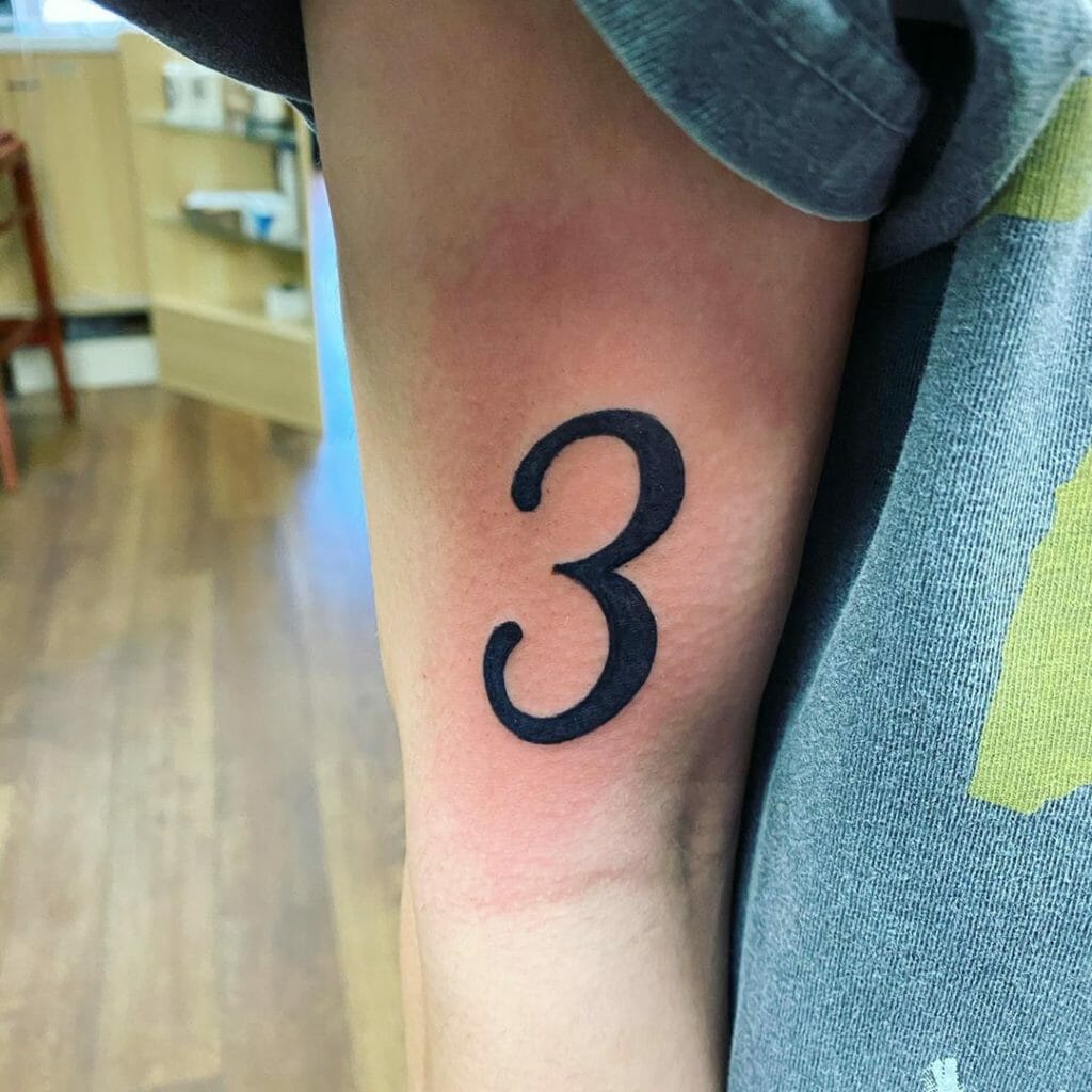 number tattoos