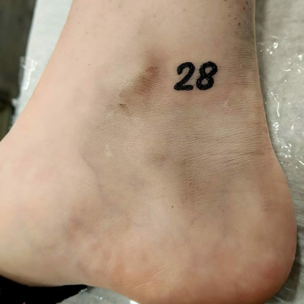 number tattoos