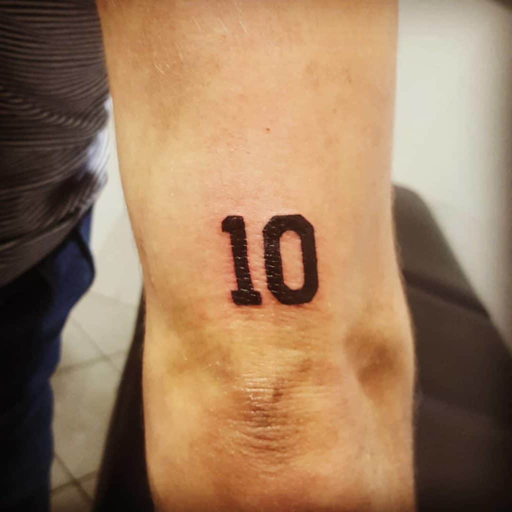 number tattoos