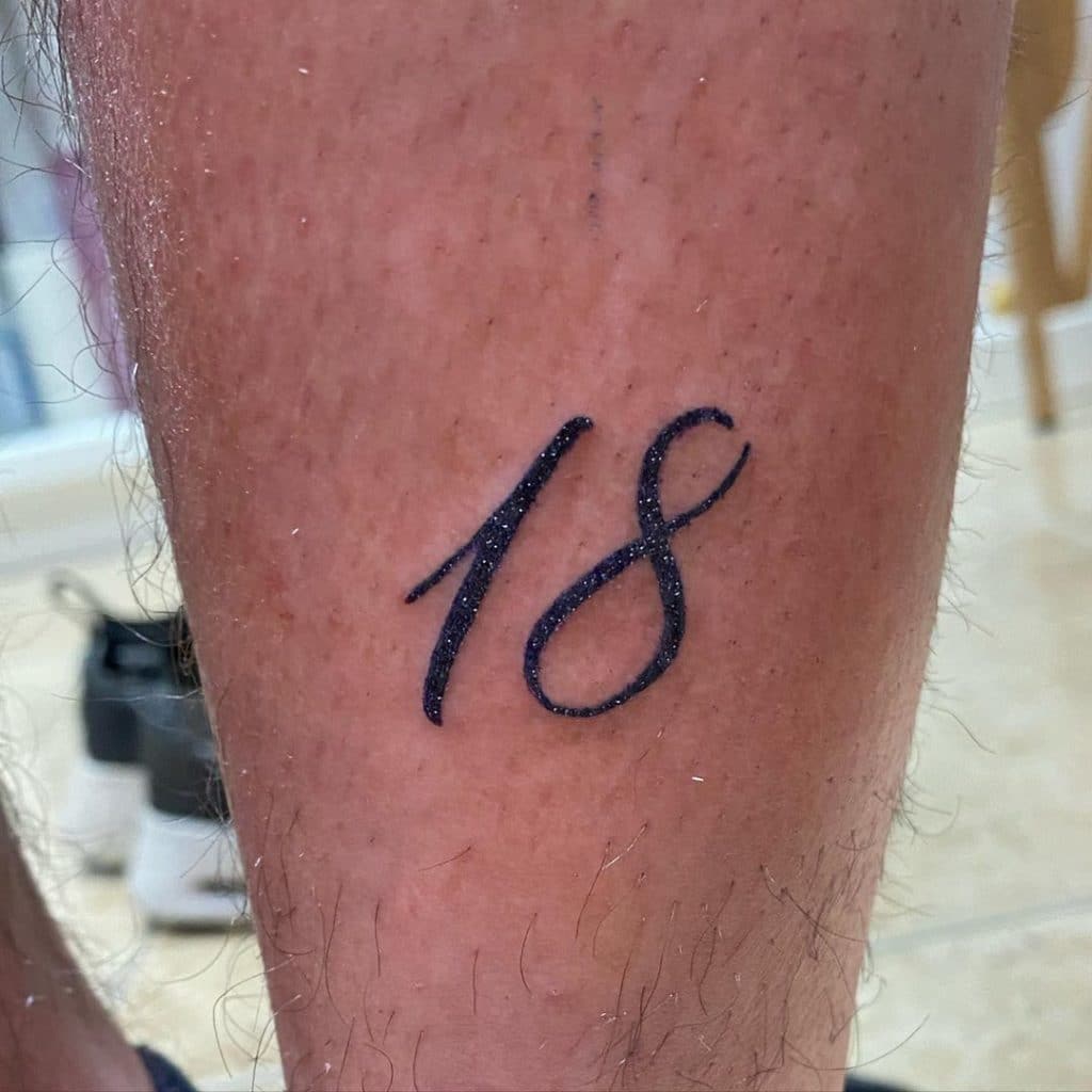 number tattoos