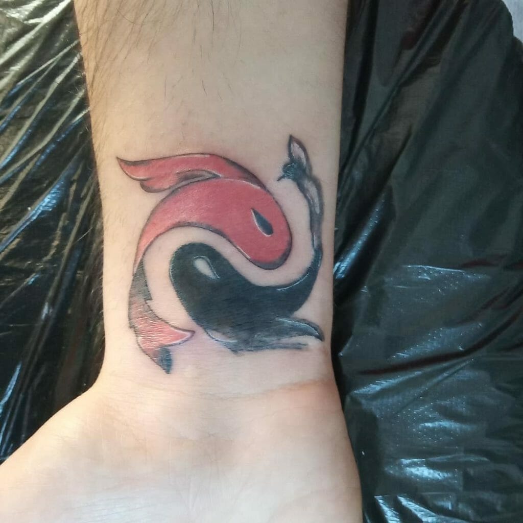 yinyang tattoo designs