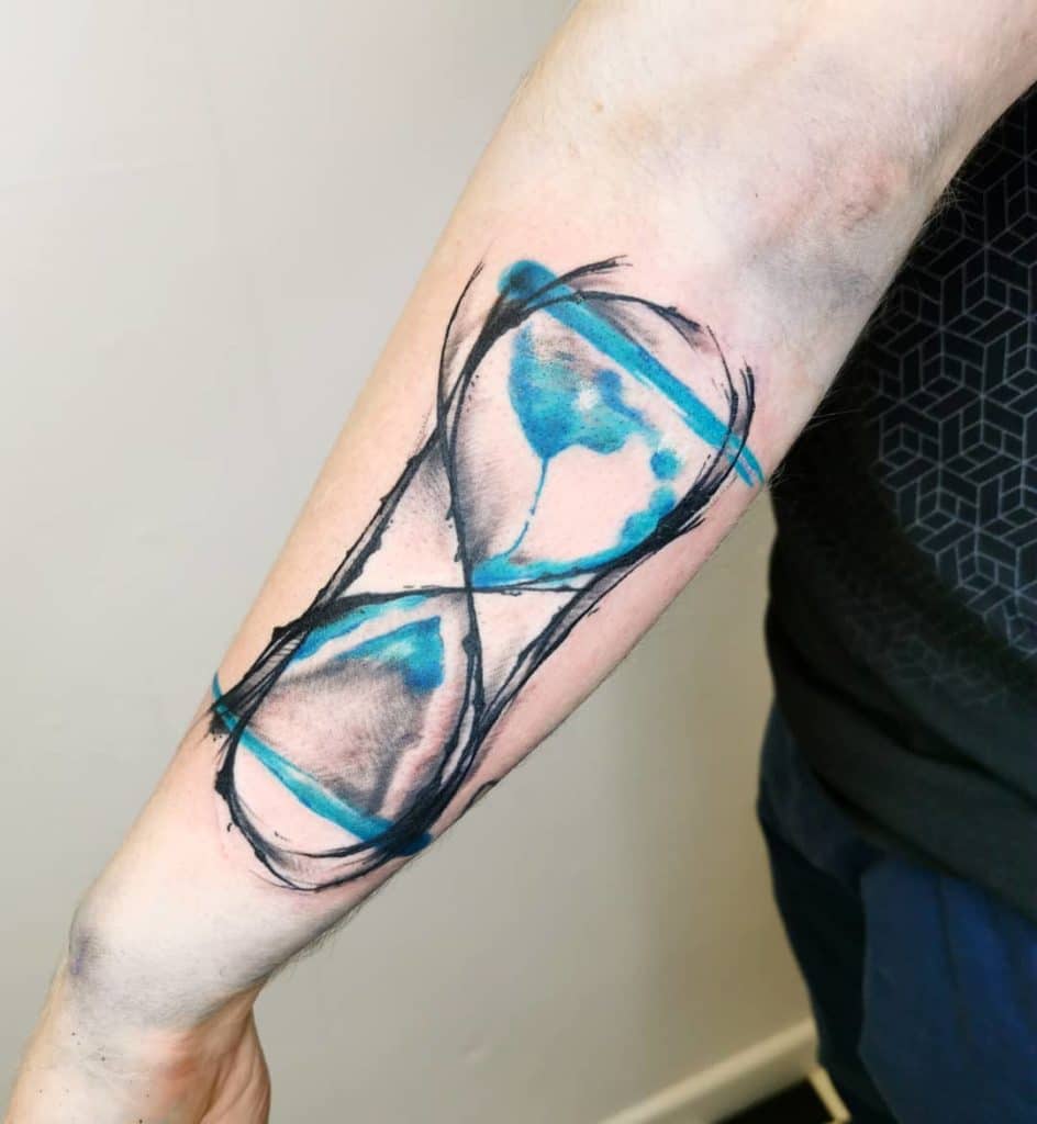 hourglass tattoo