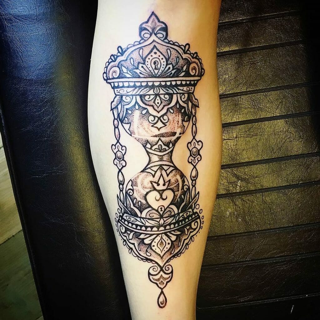 hourglass tattoo