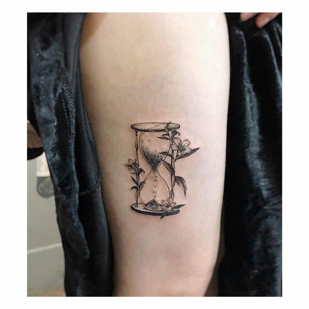 hourglass tattoo