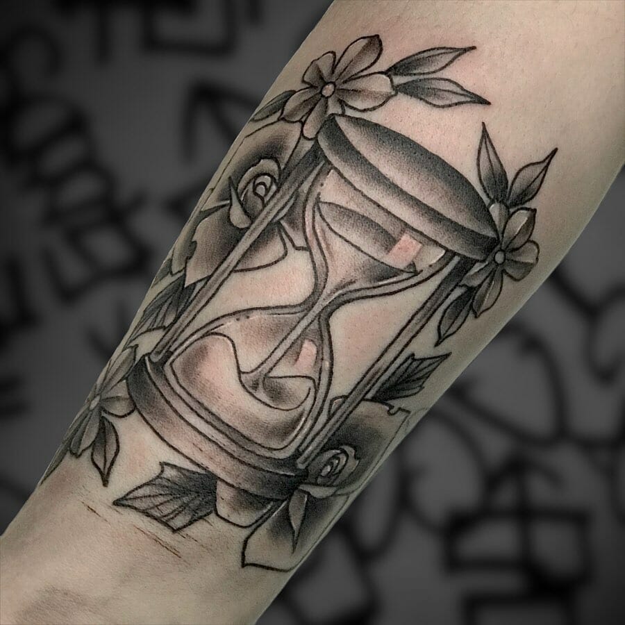 hourglass tattoo