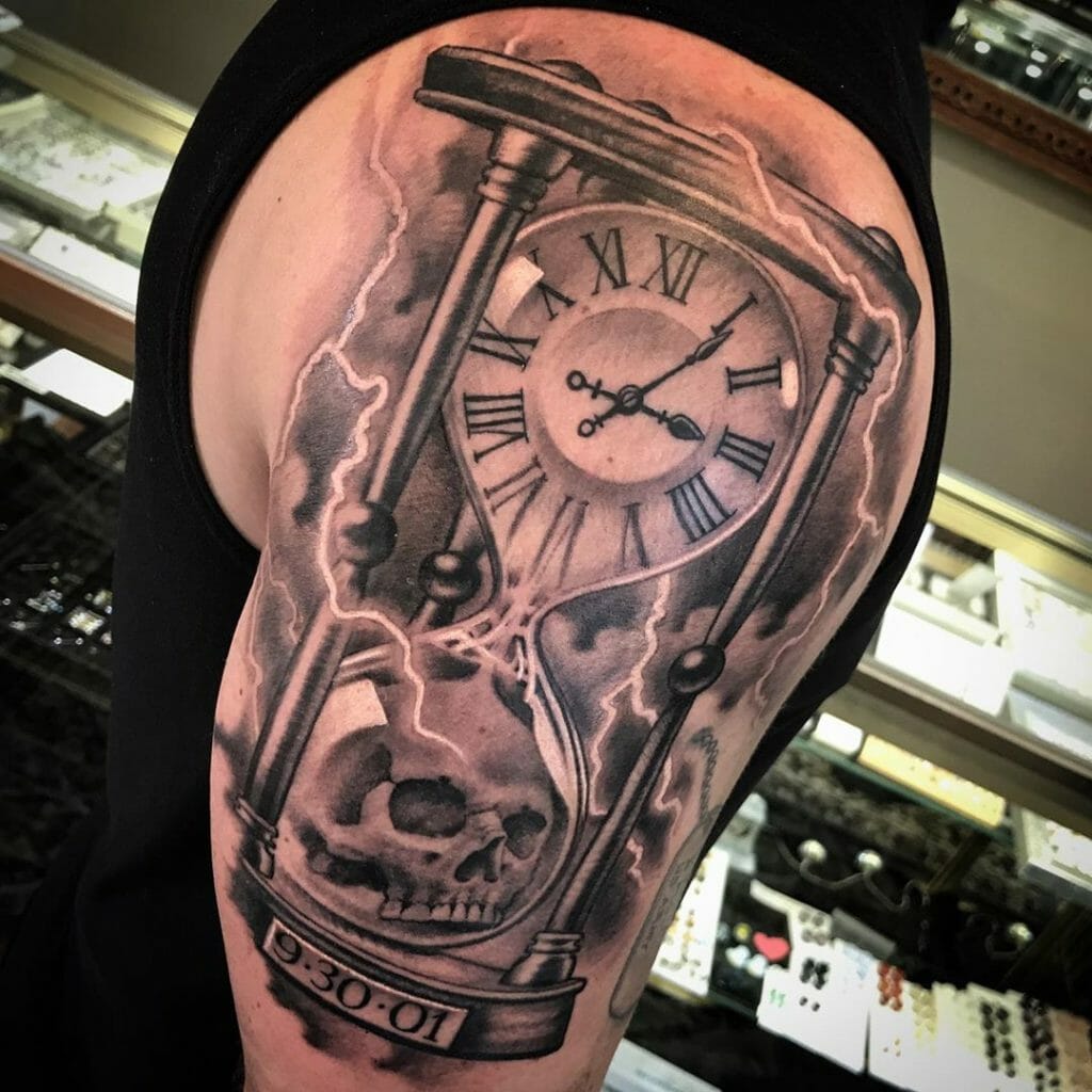 hourglass tattoo