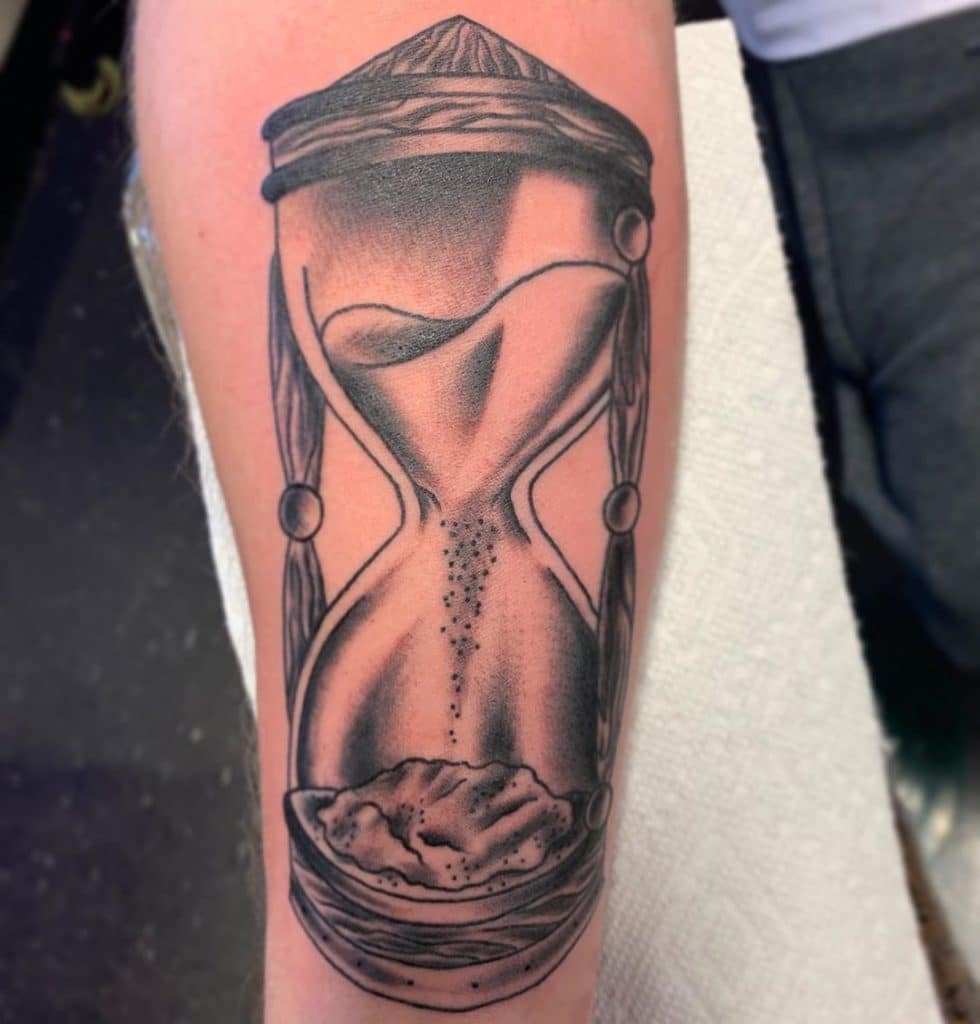 hourglass tattoo