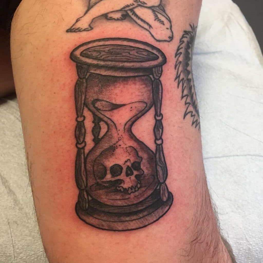 hourglass tattoo