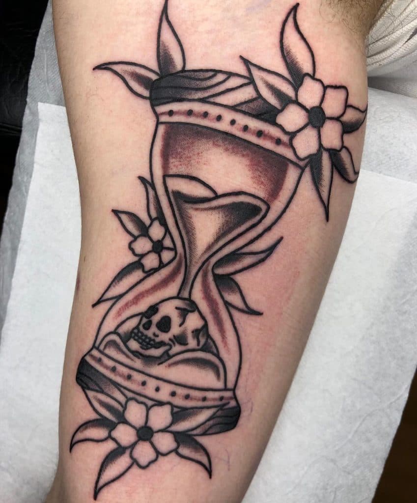 hourglass tattoo