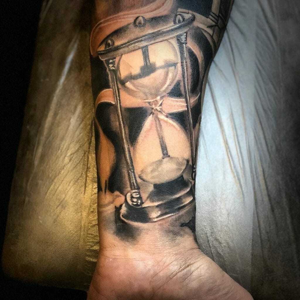 hourglass tattoo