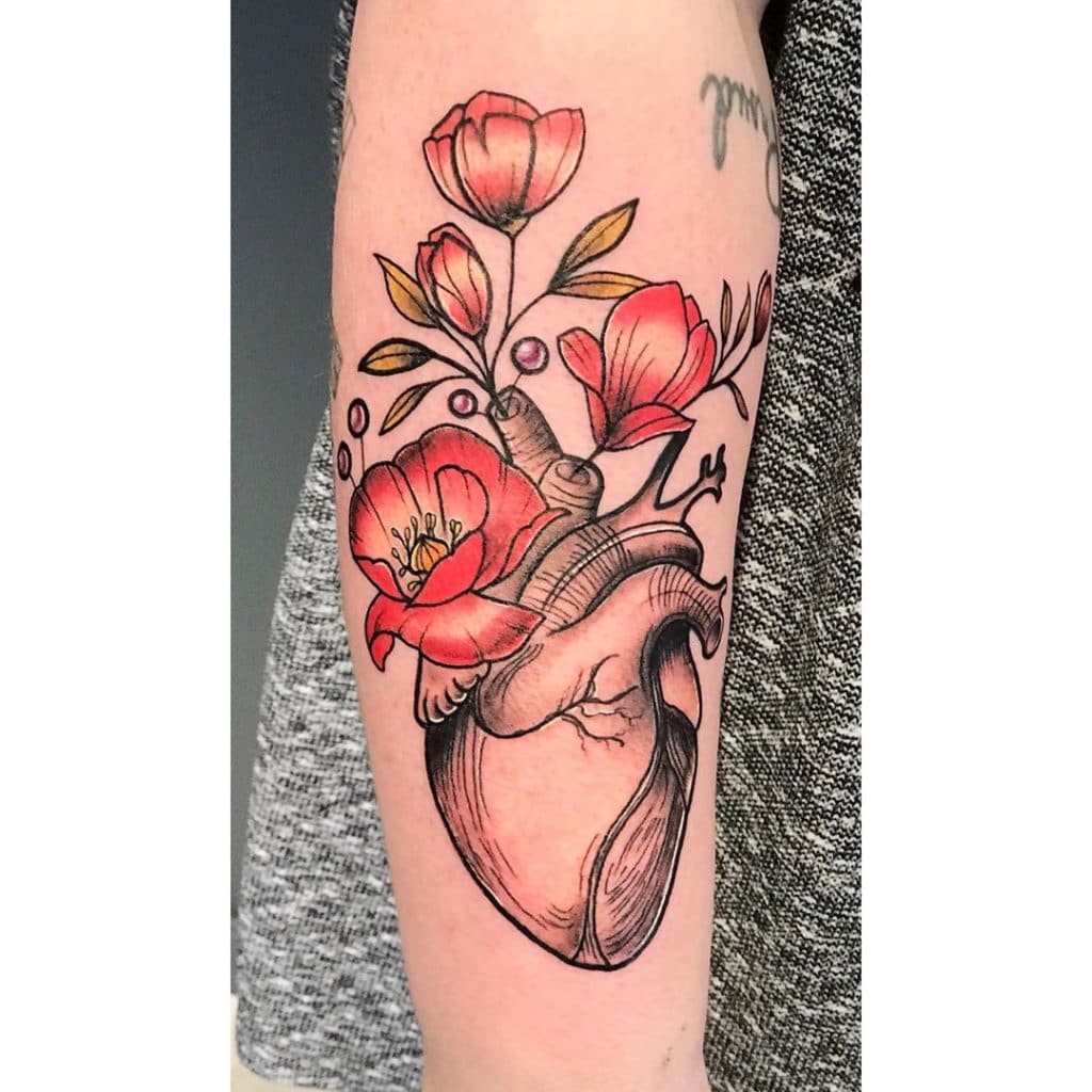 poppy tattoo