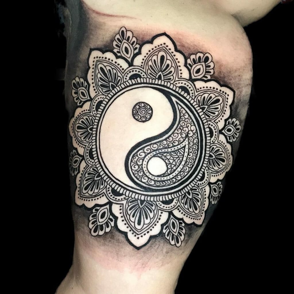 yinyang tattoo designs