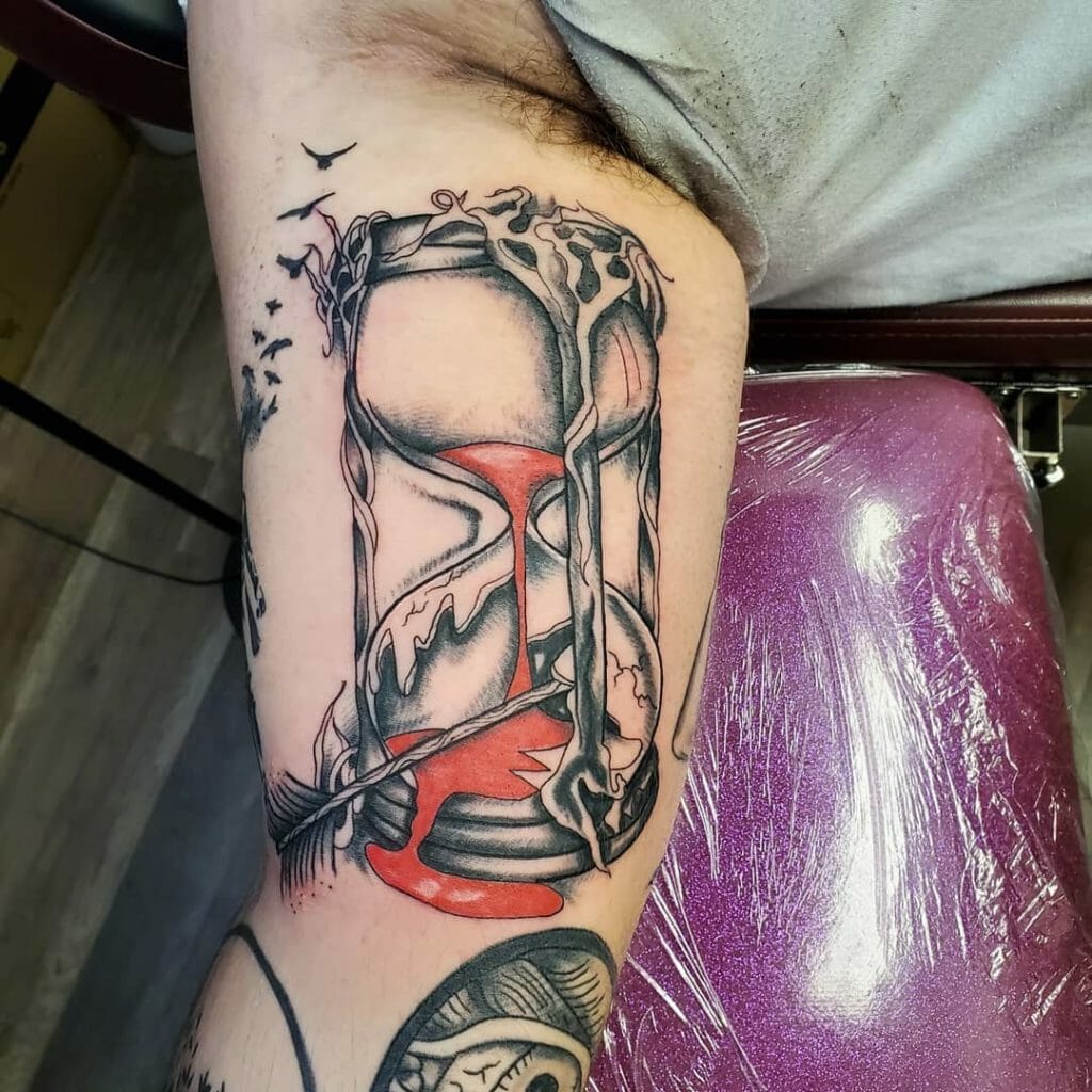 hourglass tattoo