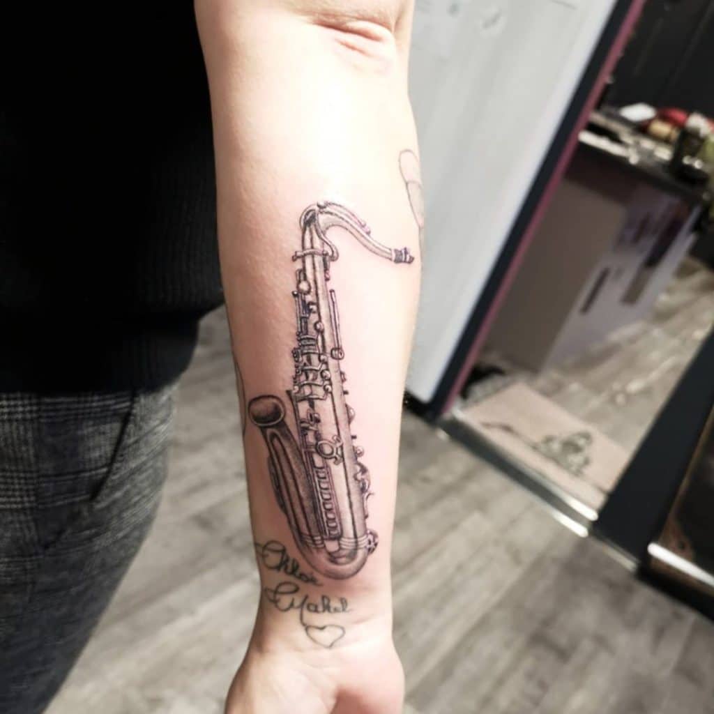 music tattoos