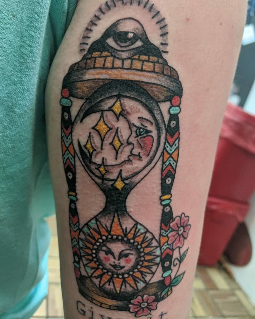 hourglass tattoo