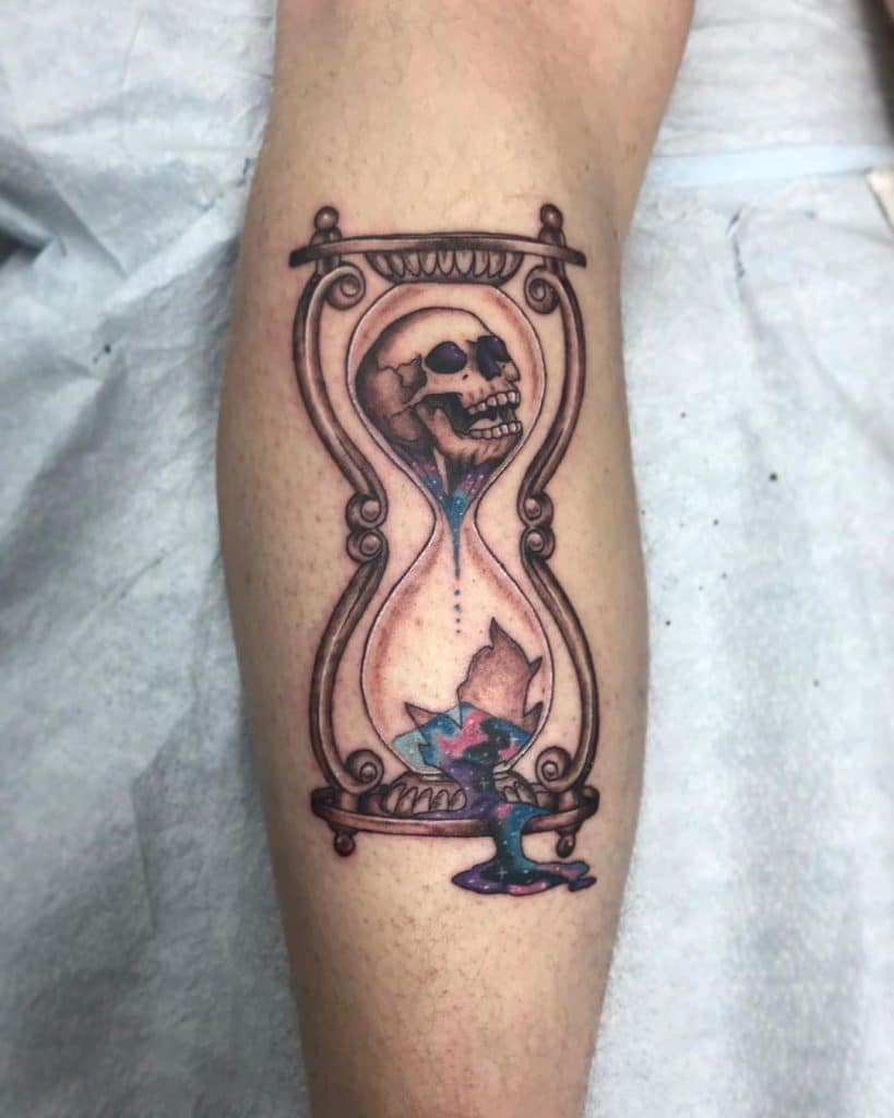 hourglass tattoo